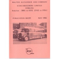 BB189 Alexander 3001-4492 (1945-1954)