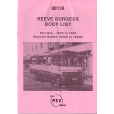 BB134 Reeve Burgess Part 1 1975-1987 (passenger vehicles only)