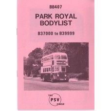BB407 Park Royal B37000 - B39999
