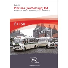 B1150 Plaxtons (Scarborough) bodies start of production until 1965 season