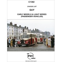 C1302 Guy Early Models and Light Series (Passenger vehicles)