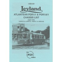 CXB169 Leyland Atlantean PDR1/1 Part 2 L20016-L65573, 700011-805149