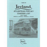 CXB170 Leyland Atlantean PDR1/1 Part 3 900075-904042, 7000038-7304627
