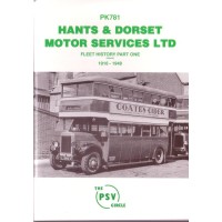 PK781 Hants & Dorset Motor Services Part 1 1916-49 (reissue)