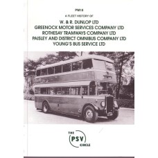 PM18 Dunlop, Greenock MS, Rothesay Tramway, Paisley & District, Youngs Bus Services Ltd