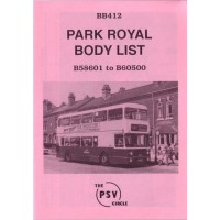 BB412 Park Royal B58601 - B60500