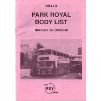 BB413 Park Royal B60501 - B62604