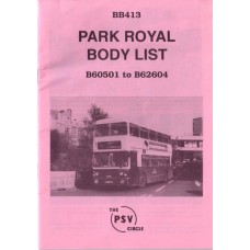 BB413 Park Royal B60501 - B62604