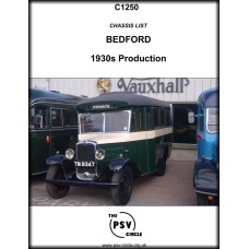 C1250 Bedford 1930's production