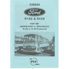 CXB554 Ford R192 & R226 Part 1