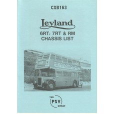 CXB163 Leyland Titan 6RT, 7RT, RM