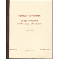 LT5 London Transport Leyland Buses and Coaches