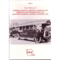 PM13 General Motor Carrying Co., Simpson's & Forrester's & Scottish General Omnibus Co. Limited.
