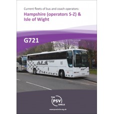 G721 Hampshire Part 2: operators S to Z & Isle of Wight