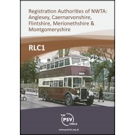 RLC1 Registration authorities of the North West traffic area, Anglesey, Caernarvon, Flint, Merioneth & Montgomery