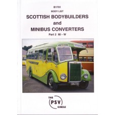 B1701 Scottish Bodybuilders & Minibus Converters 2: Mi - W