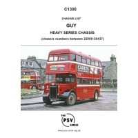 C1300 Guy Heavy Series Chassis numbers between 22000-38437 C1300 Guy Heavy Series Chassis numbers between 22000-38437