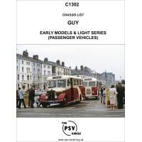 C1302 Guy Early Models and Light Series (Passenger vehicles) C1302 Guy Early Models and Light Series (Passenger vehicles)