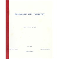 PD10 Birmingham City Transport