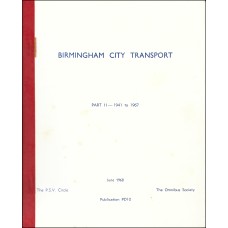 PD10 Birmingham City Transport PD10 Birmingham City Transport
