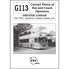G113 Greater London Part 3 - L (London Coaches) to R G113 Greater London Part 3 - L (London Coaches) to R