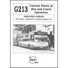G213 Greater London Part 3 - L (London Buses) to O G213 Greater London Part 3 - L (London Buses) to O