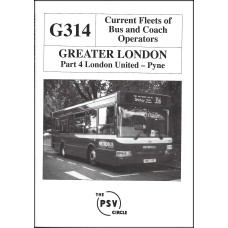 G314 Greater London Part 4 London United - Pyne G314 Greater London Part 4 London United - Pyne