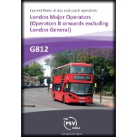 G812 London Majors (B onwards excl. London General) G812 London Majors (B onwards excl. London General)