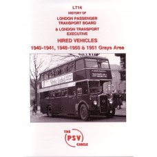 LT14 History of London Passenger Transport Board and LTE hired vehicles 1940/1, 1948-50 LT14 History of London Passenger Transport Board and LTE hired vehicles 1940/1, 1948-50