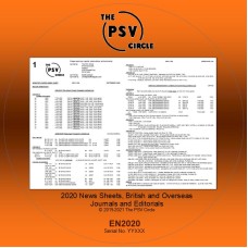 EN2020 2020 News Sheet CD-ROM EN2020 2020 News Sheet CD-ROM