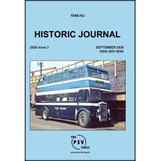 1040HJ Historic Journal (September 2026)